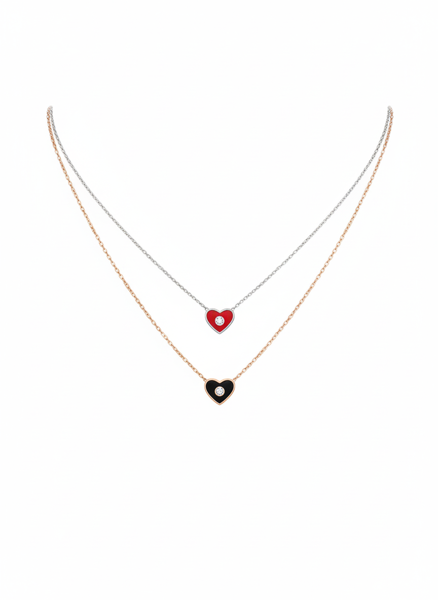 Mini Colored Hearts