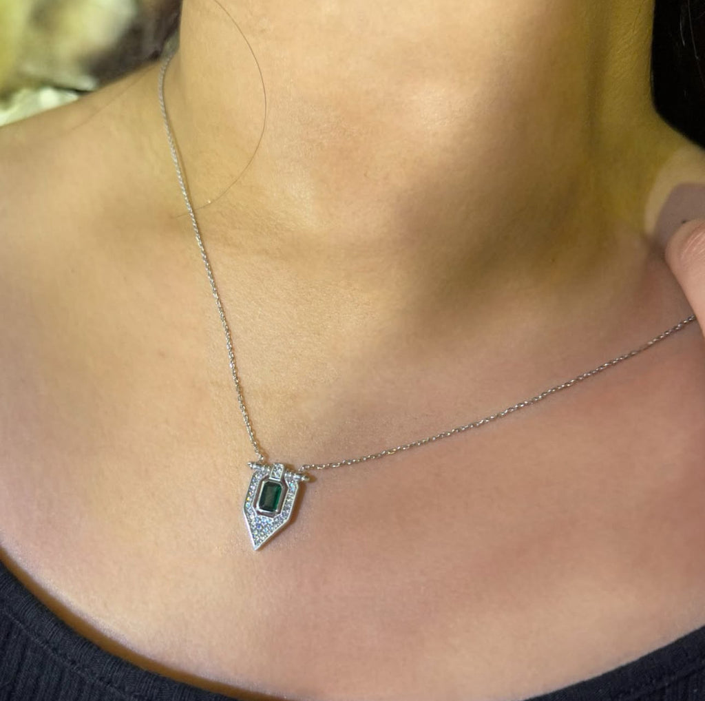 Mixed Silver & Green