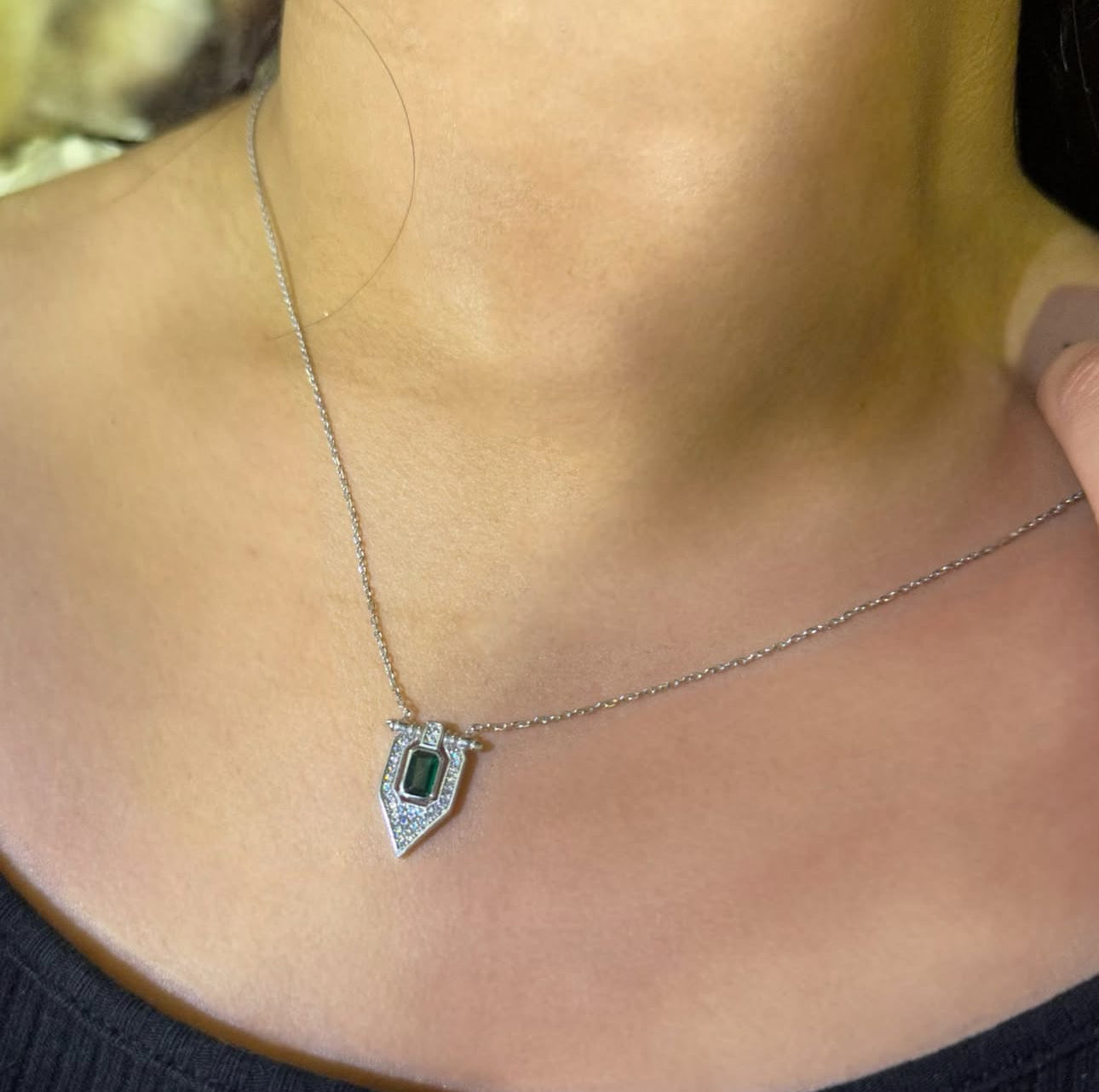 Mixed Silver & Green