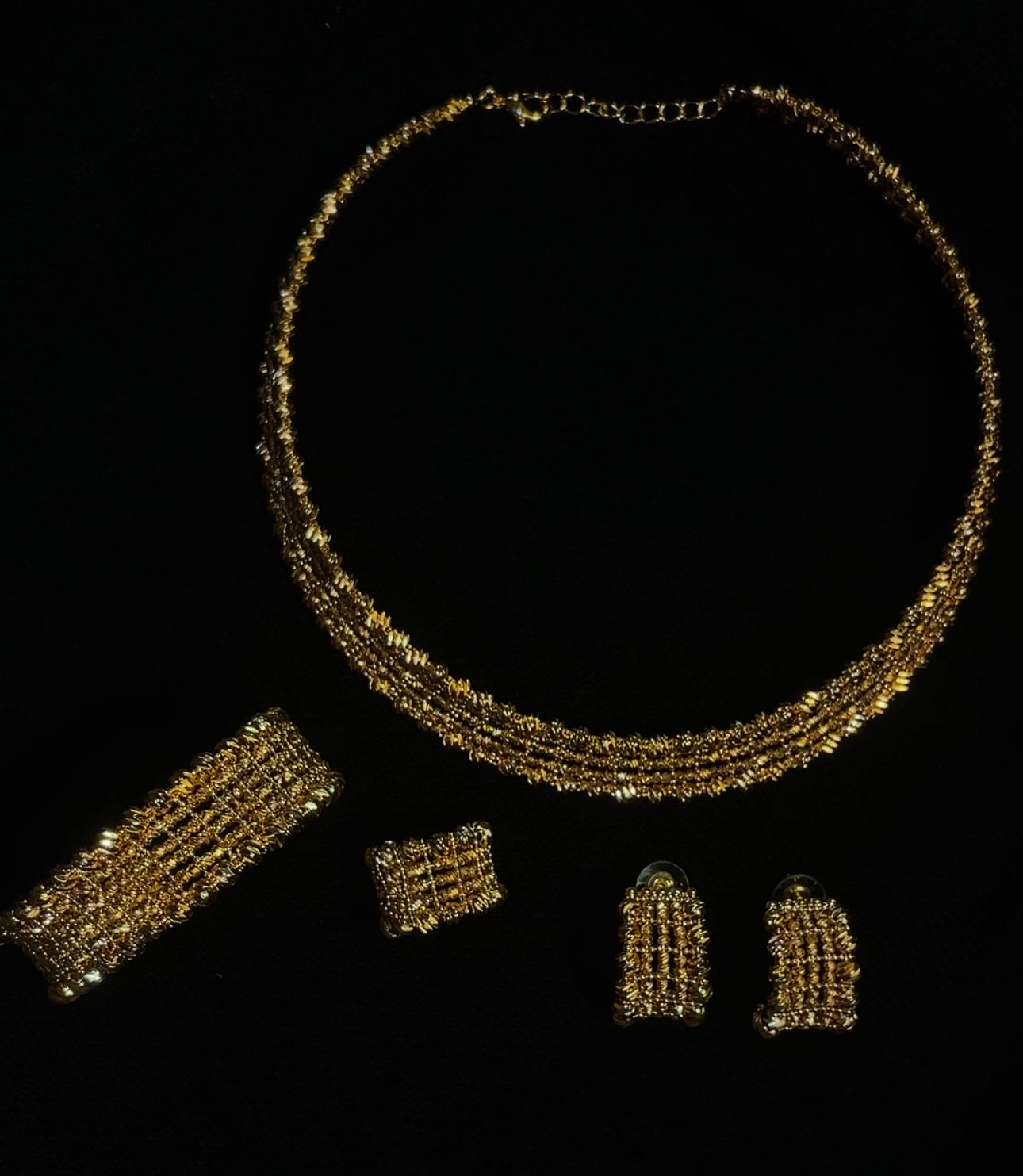 Golden Choker set